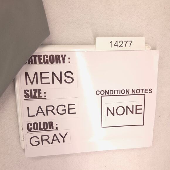 Nike Half Zip Pullover Outdoor Long Sleeve Jacket Mens Size Large L Gray - Picture 8 of 9